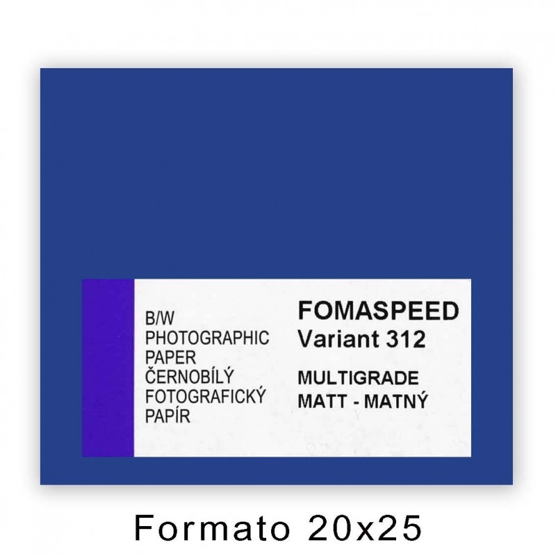 FOMASPEED VARIANT 312  20,3x25,4/25 Satinata
