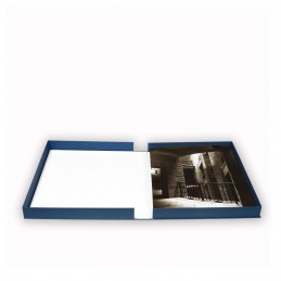 Scatola Portafoto "ALIGHIERI" Blu