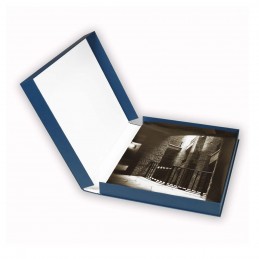 Scatola Portafoto "ALIGHIERI" Blu