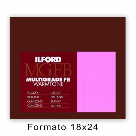 ILFORD MG FB WARMTONE 17,8x24/100 1K Lucida